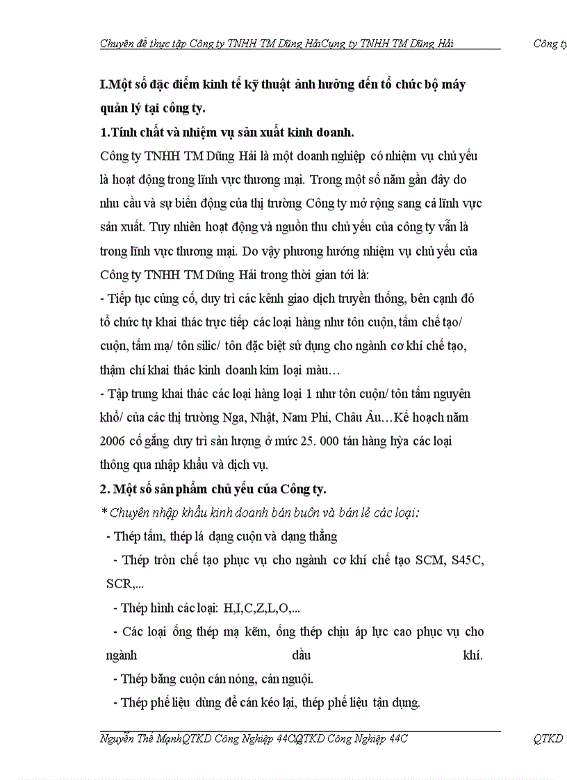 image for page Biện pháp nhằm hoàn thiện cơ cấu tổ chức quản lý tại công ty TNHH Dũng Hải