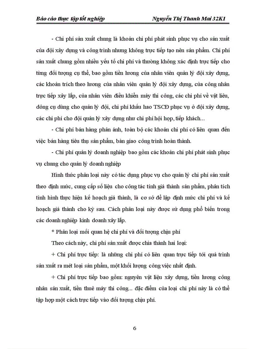 image for page Tổ chức kế toán tổng hợp chi phí sản xuất và tính giá thành sản phẩm xây lắp ở Công ty xây dựng và phát triển cơ sở hạ tầng