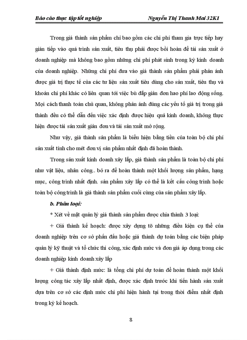 image for page Tổ chức kế toán tổng hợp chi phí sản xuất và tính giá thành sản phẩm xây lắp ở Công ty xây dựng và phát triển cơ sở hạ tầng