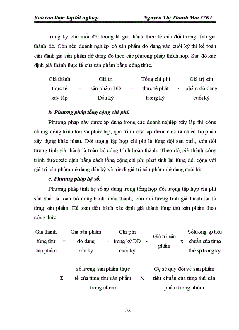 image for page Tổ chức kế toán tổng hợp chi phí sản xuất và tính giá thành sản phẩm xây lắp ở Công ty xây dựng và phát triển cơ sở hạ tầng