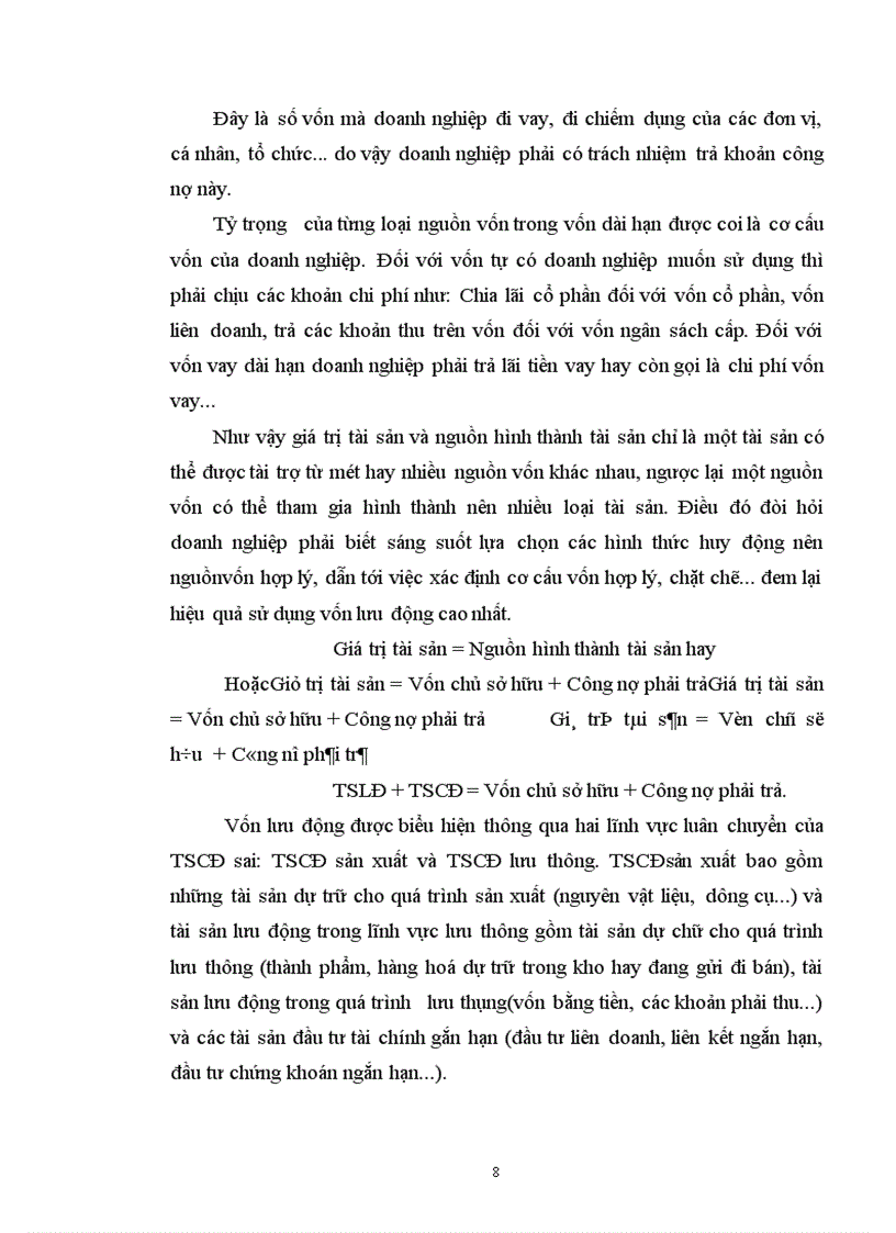image for page Vốn lưu động và các biện pháp nâng cao hiệu quả sử dụng vốn lưu động tại Xí nghiệp Chế biến và Kinh doanh Nông thổ sản - Hà Nội