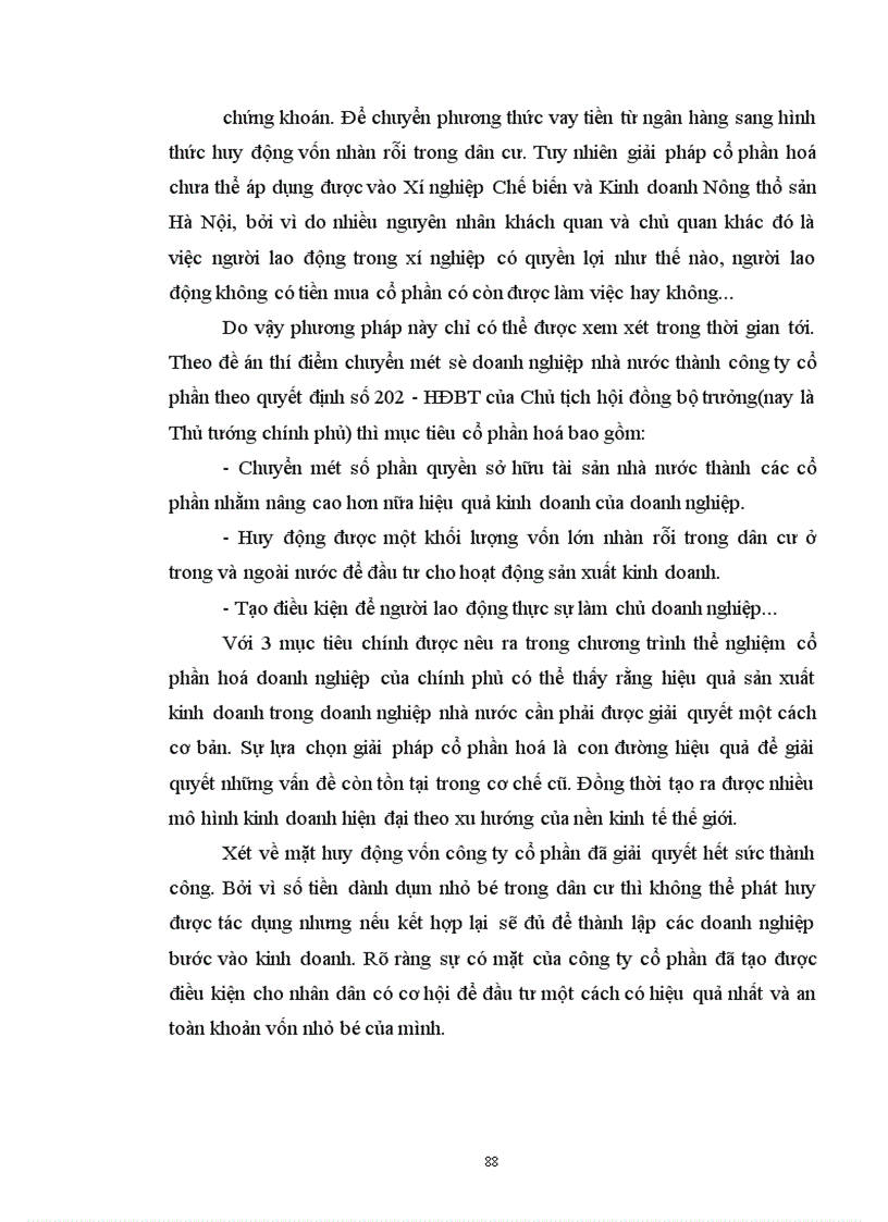 image for page Vốn lưu động và các biện pháp nâng cao hiệu quả sử dụng vốn lưu động tại Xí nghiệp Chế biến và Kinh doanh Nông thổ sản - Hà Nội