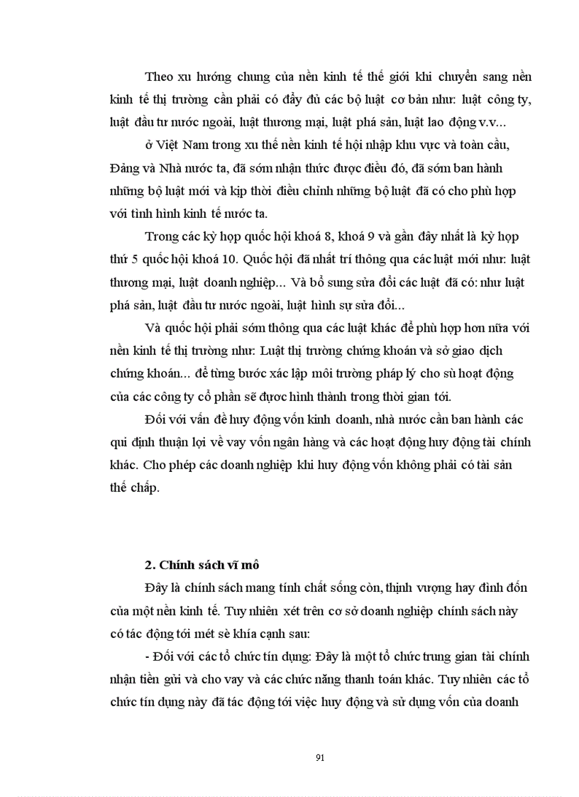 image for page Vốn lưu động và các biện pháp nâng cao hiệu quả sử dụng vốn lưu động tại Xí nghiệp Chế biến và Kinh doanh Nông thổ sản - Hà Nội