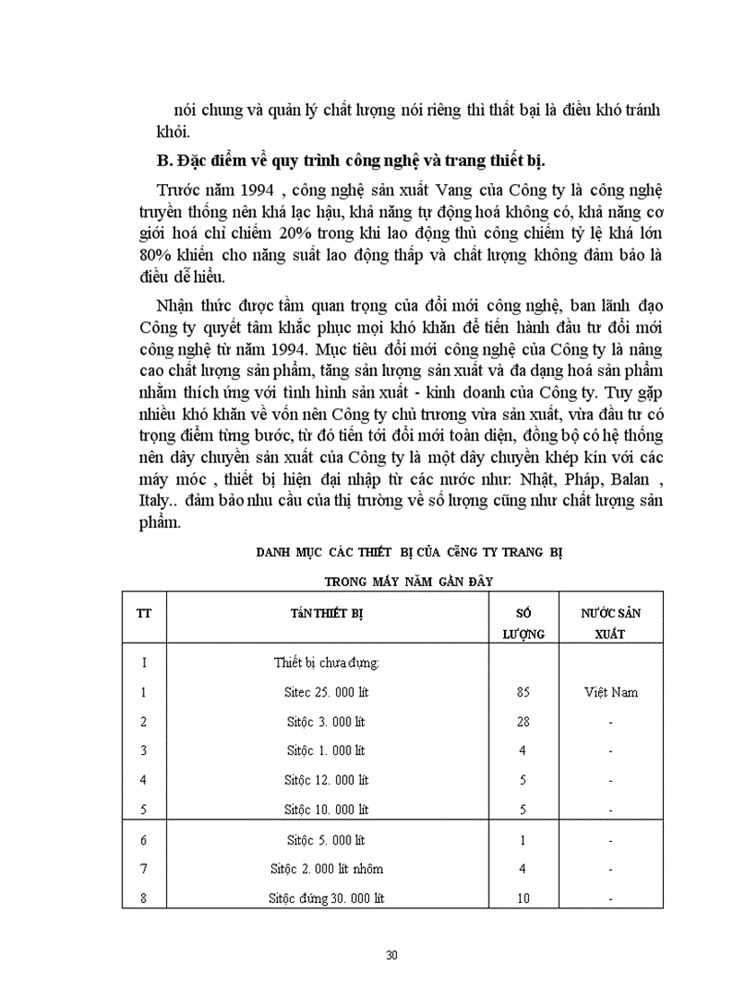 image for page Một số biện pháp nhằm góp phần xây dựng và phát triển Hệ thống quản lý chất lượng ISO 9002 tại Công ty Rượu - Nước giải khát Thăng Long