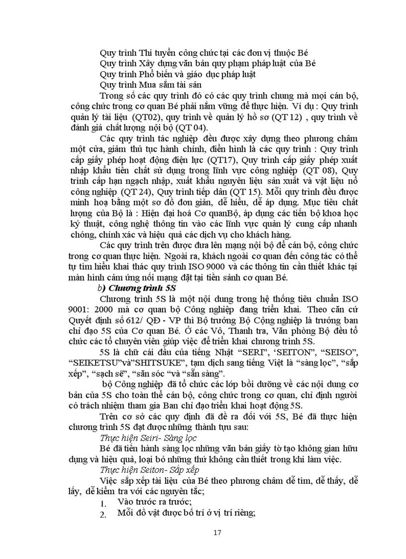 image for page Một số giải pháp nhằm thực hiện tốt chương trình iso 9000 tại bộ công nghiệp Việt nam