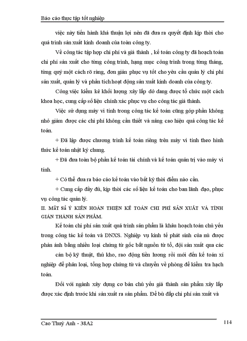 image for page Kế toán chi phí sản xuất và tính giá thành sản phẩm ở Xí nghiệp xây dựng Binh đoàn 11