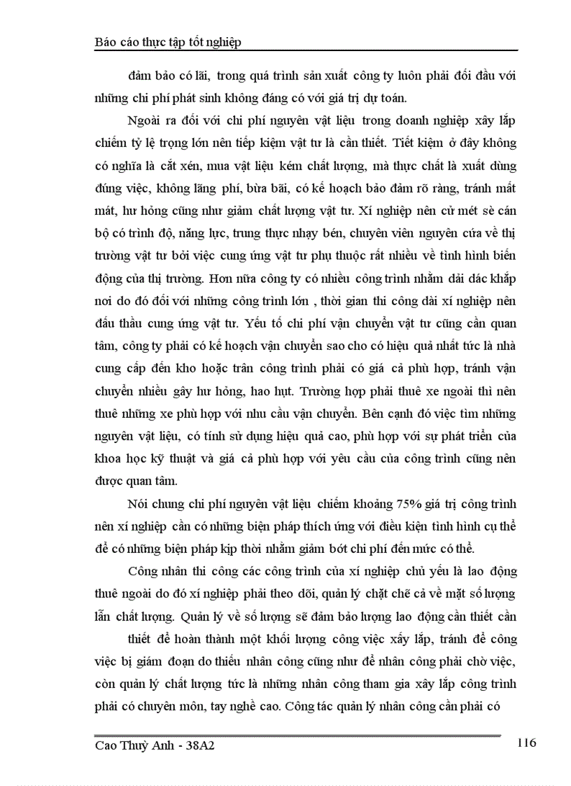 image for page Kế toán chi phí sản xuất và tính giá thành sản phẩm ở Xí nghiệp xây dựng Binh đoàn 11