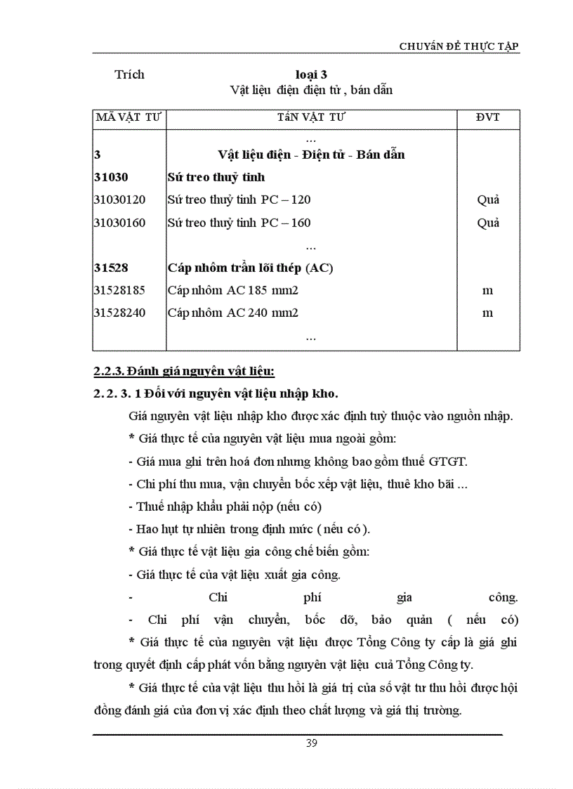image for page Hoàn thiện công tác hạch toán nguyên vật liệu với việc nâng cao hiệu quả sử dụng vốn lưu động tại Công ty Truyền tải điện I