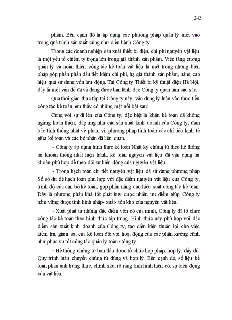 image for page Hoàn thiện công tác kế toán tổng hợp tại Công ty Thiết bị kỹ thuật điện Hà Nội