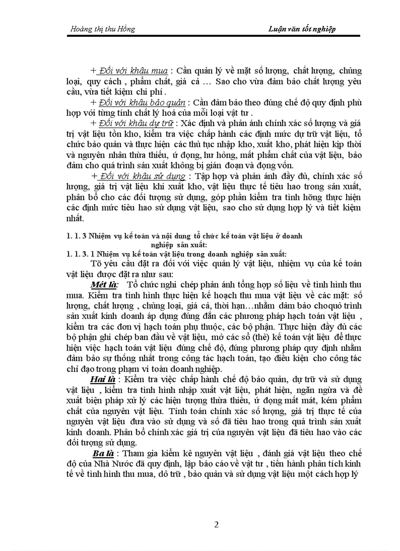 image for page Tình hình thực tế về công tác kế toán nguyên vật liệu tại nhà máy thiết bị bưu điện Hà nội
