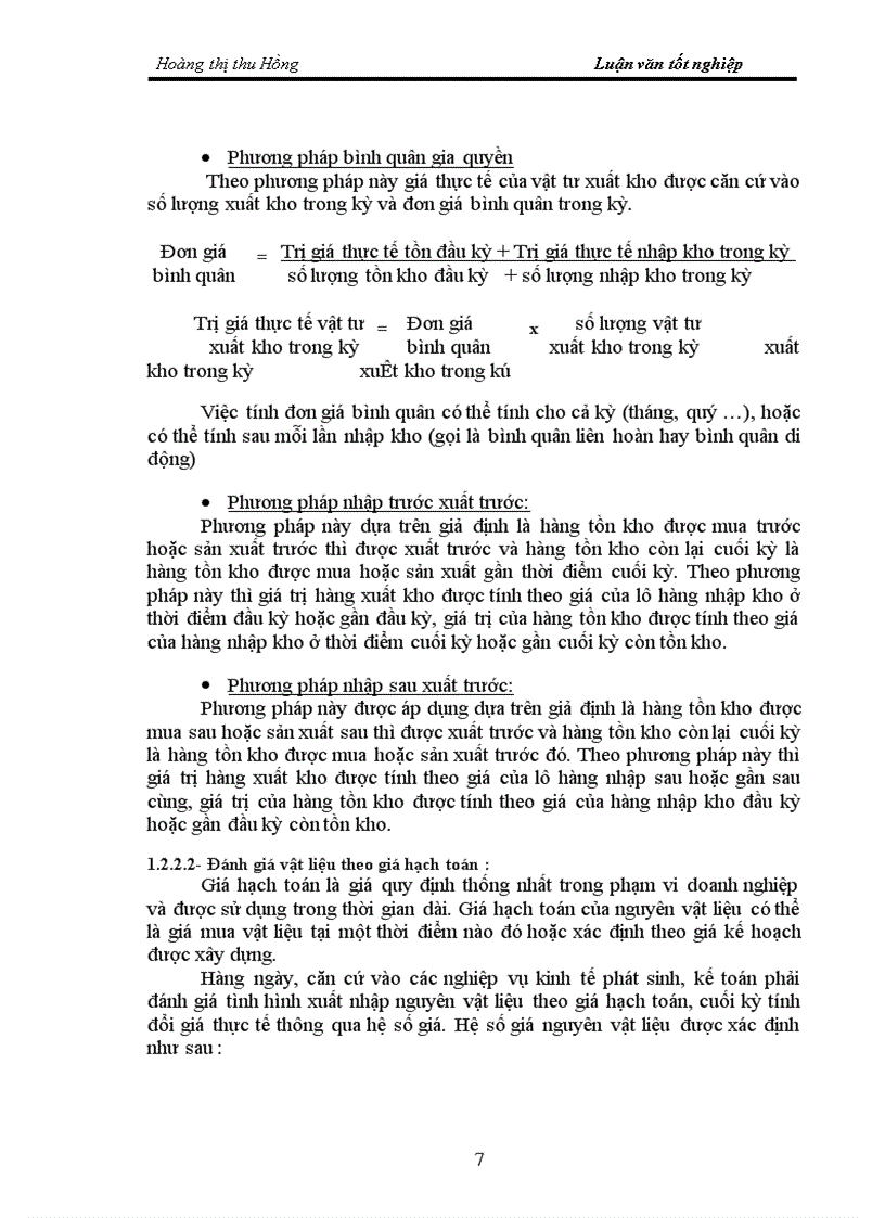image for page Tình hình thực tế về công tác kế toán nguyên vật liệu tại nhà máy thiết bị bưu điện Hà nội