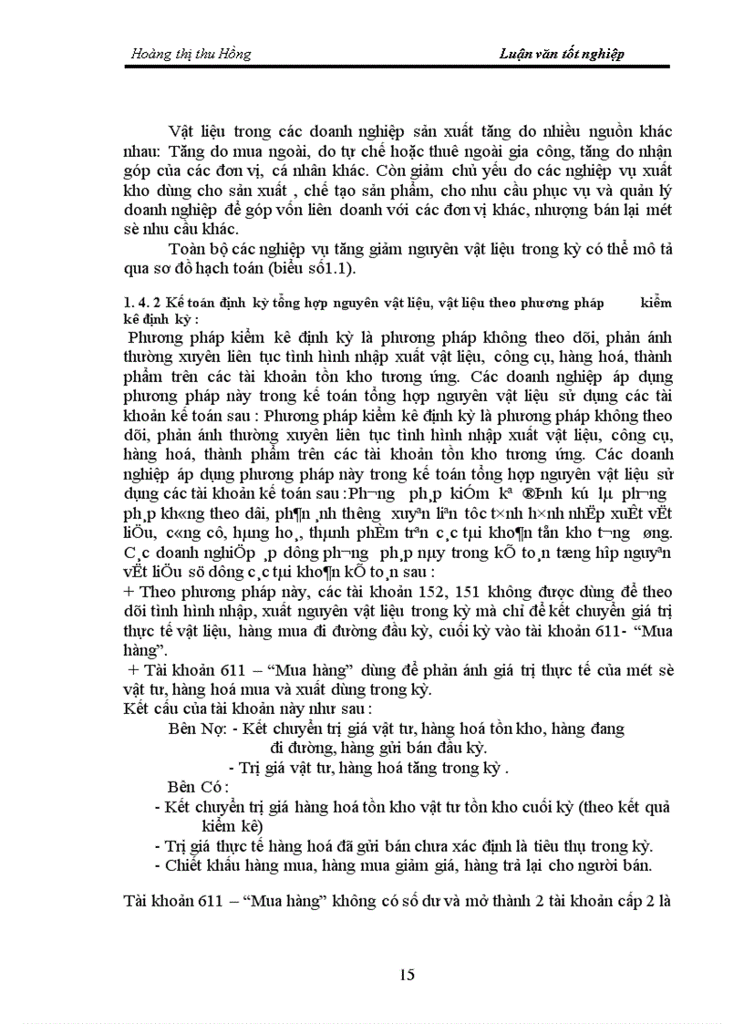 image for page Tình hình thực tế về công tác kế toán nguyên vật liệu tại nhà máy thiết bị bưu điện Hà nội