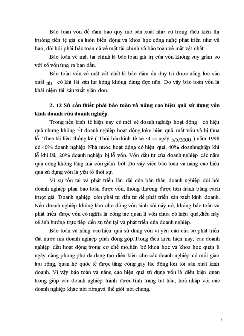 image for page Vốn kinh doanh và những biện pháp nâng cao hiệu quả sử dụng vốn kinh doanh