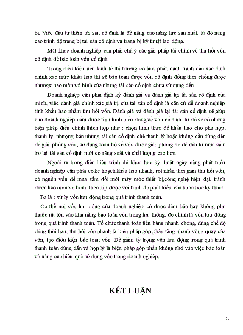 image for page Vốn kinh doanh và những biện pháp nâng cao hiệu quả sử dụng vốn kinh doanh