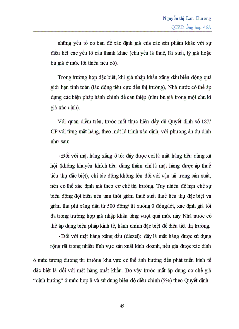 image for page Quản lý giá của mặt hàng xăng dầu trong điều kiện hội nhập kinh tế quốc tế