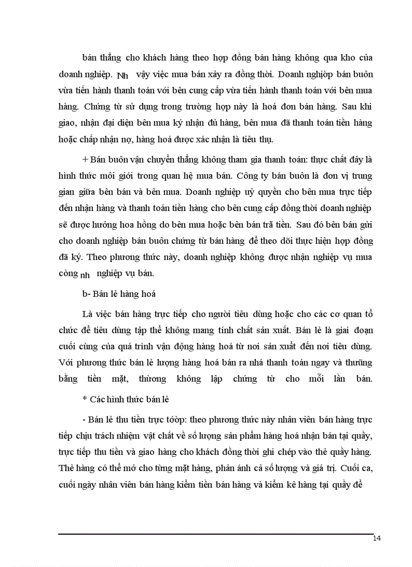 image for page Tổ chức công tác kế toán tiêu thụ sản phẩm ở công ty rượu hà nội