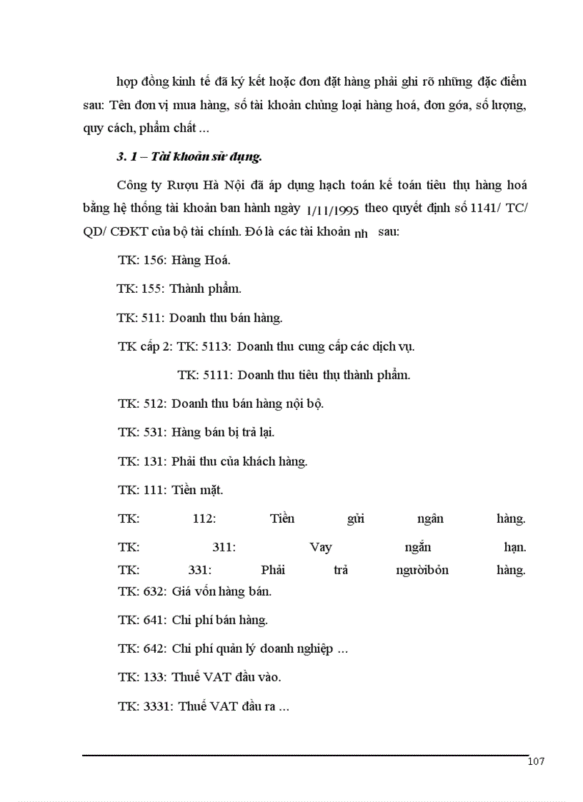 image for page Tổ chức công tác kế toán tiêu thụ sản phẩm ở công ty rượu hà nội