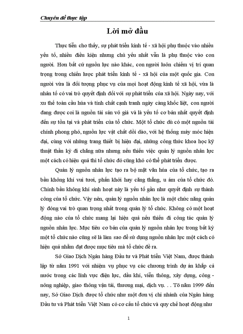 image for page Một số giải pháp nhằm hoàn thiện công tác quản lý nguồn nhân lực tại Sở Giao Dịch Ngân hàng Đầu tư và Phát triển Việt Nam