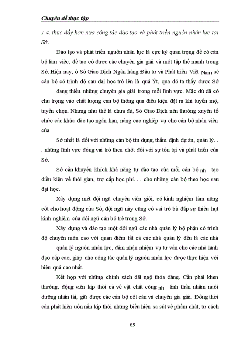 image for page Một số giải pháp nhằm hoàn thiện công tác quản lý nguồn nhân lực tại Sở Giao Dịch Ngân hàng Đầu tư và Phát triển Việt Nam