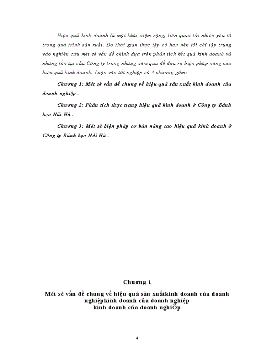 image for page Hiệu quả kinh doanh ở Công ty Bánh kẹo Hải Hà