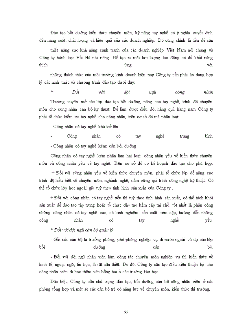 image for page Hiệu quả kinh doanh ở Công ty Bánh kẹo Hải Hà