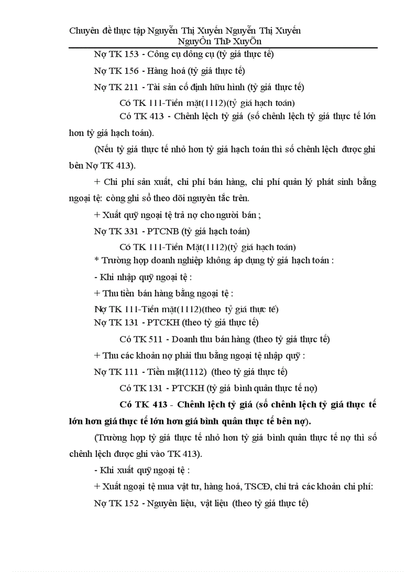 image for page Kế toán nghiệp vụ vốn bằng tiền và các khoản thanh toán