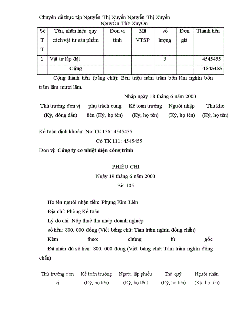 image for page Kế toán nghiệp vụ vốn bằng tiền và các khoản thanh toán