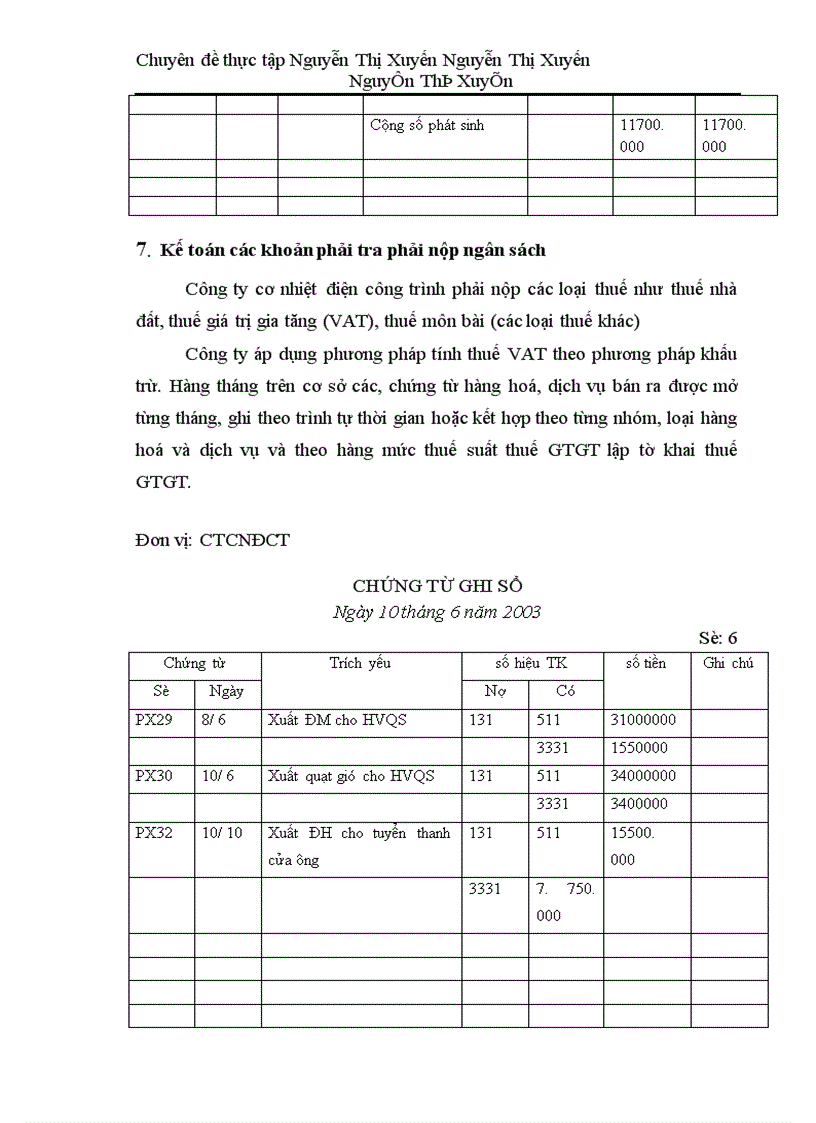 image for page Kế toán nghiệp vụ vốn bằng tiền và các khoản thanh toán