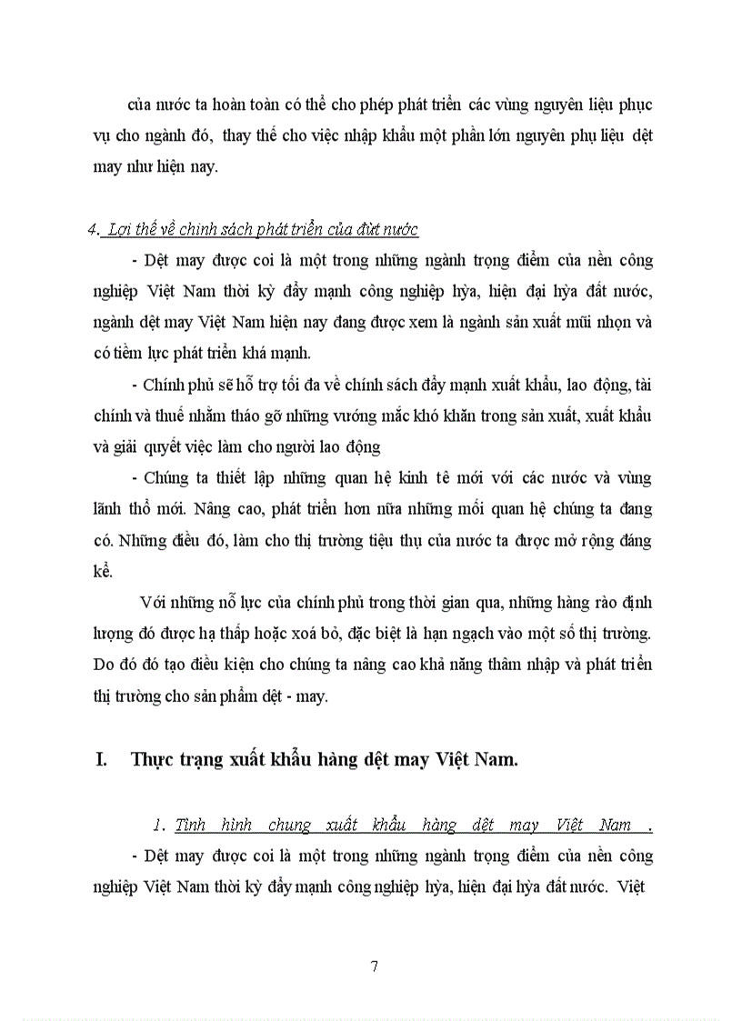 image for page Ngành Dệt May Việt Nam, lợi thế, thực trạng và triển vọng thời kì hội nhập