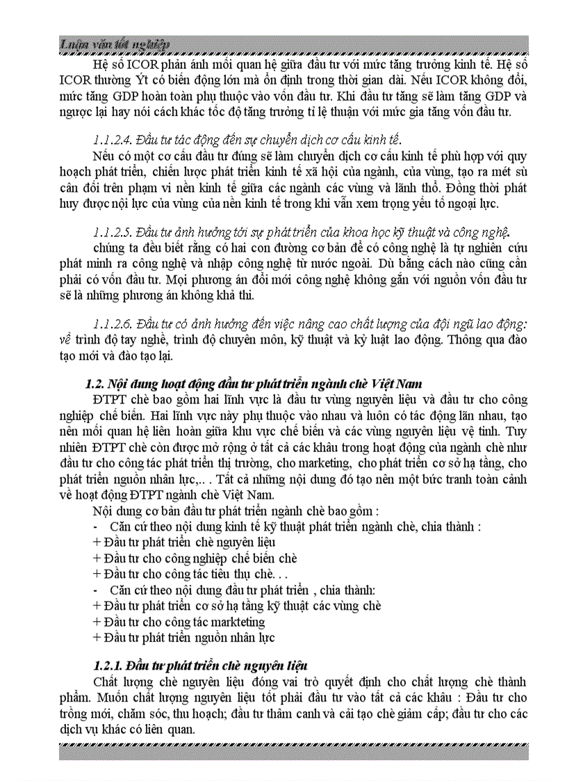 image for page Đầu tư phát triển ngành chè Việt Nam -Thực trạng và giải pháp
