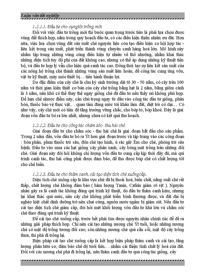image for page Đầu tư phát triển ngành chè Việt Nam -Thực trạng và giải pháp