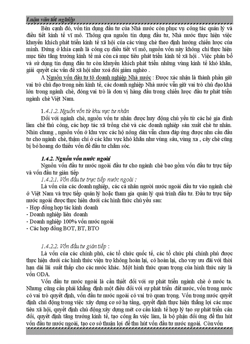 image for page Đầu tư phát triển ngành chè Việt Nam -Thực trạng và giải pháp