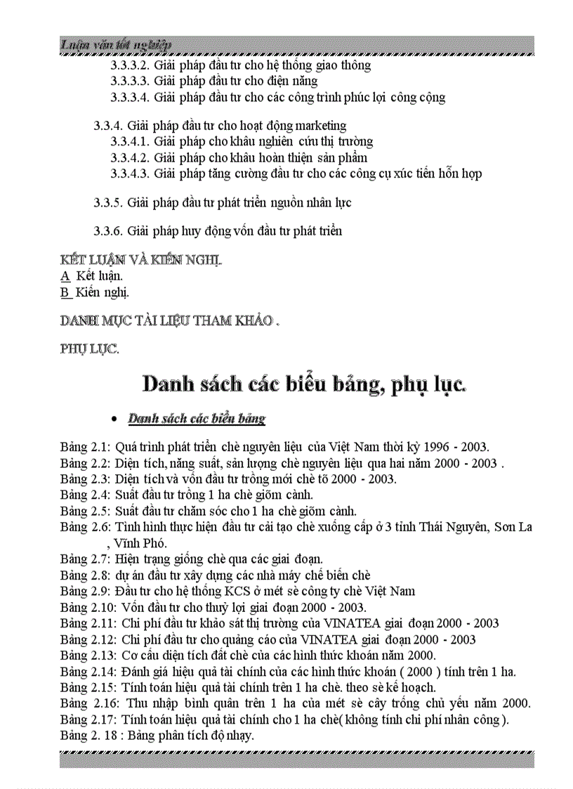 image for page Đầu tư phát triển ngành chè Việt Nam -Thực trạng và giải pháp