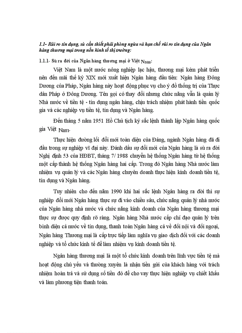 image for page Thực trạng và giải pháp nâng cao hiệu quả phòng ngừa và hạn chế rủi ro tín dụng trong hoạt động Ngân hàng tại Chi nhánh Ngân hàng Đầu tư và Phát triển Hà Giang