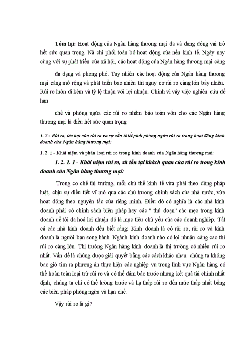 image for page Thực trạng và giải pháp nâng cao hiệu quả phòng ngừa và hạn chế rủi ro tín dụng trong hoạt động Ngân hàng tại Chi nhánh Ngân hàng Đầu tư và Phát triển Hà Giang