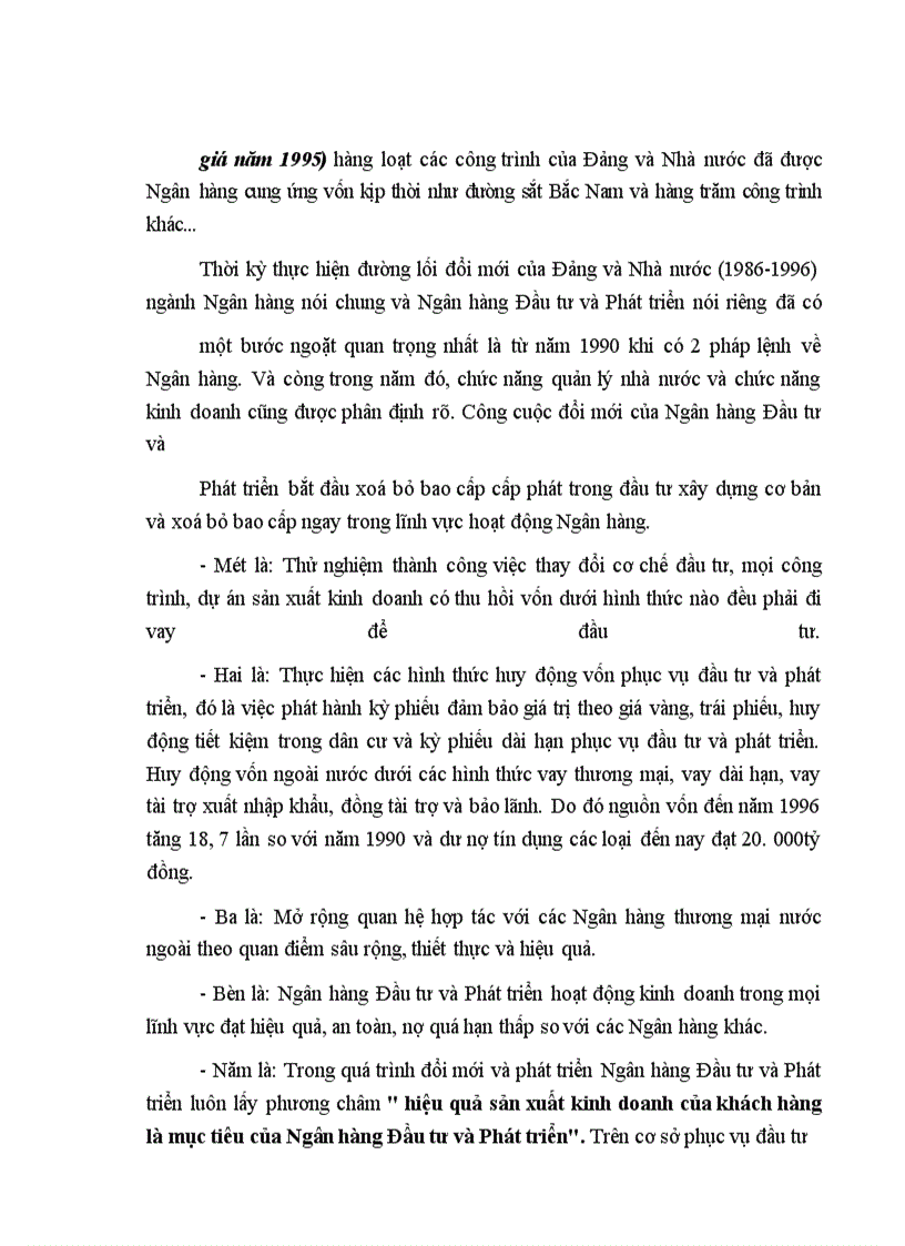 image for page Thực trạng và giải pháp nâng cao hiệu quả phòng ngừa và hạn chế rủi ro tín dụng trong hoạt động Ngân hàng tại Chi nhánh Ngân hàng Đầu tư và Phát triển Hà Giang