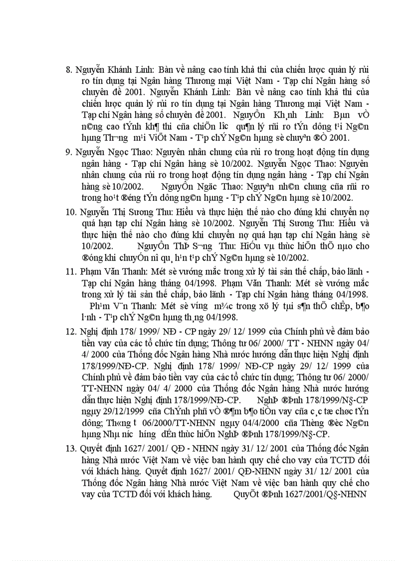 image for page Thực trạng và giải pháp nâng cao hiệu quả phòng ngừa và hạn chế rủi ro tín dụng trong hoạt động Ngân hàng tại Chi nhánh Ngân hàng Đầu tư và Phát triển Hà Giang