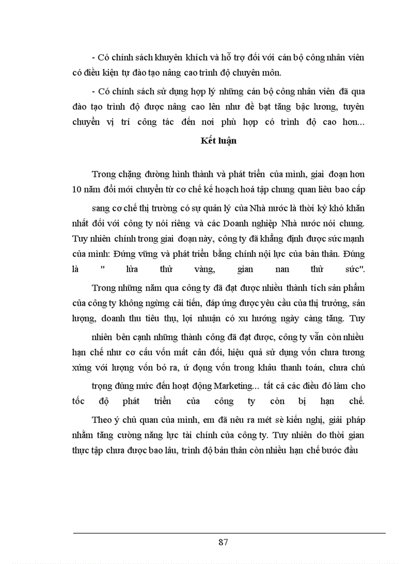 image for page Phân tích tài chính và các giải pháp nhằm tăng cường năng lực tài chính tại Công ty Công ty Xây Lắp và Kinh Doanh Vật Tư Thiết Bị