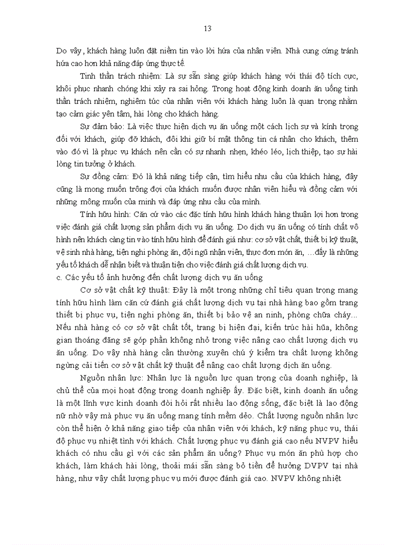 image for page Giải pháp nâng cao chất lượng dịch vụ ăn uống tại nhà hàng Eresson beer