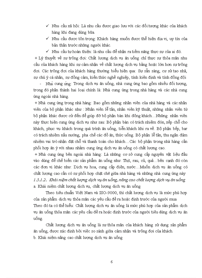 image for page Giải pháp nâng cao chất lượng dịch vụ ăn uống tại khách sạn Sơn Nam