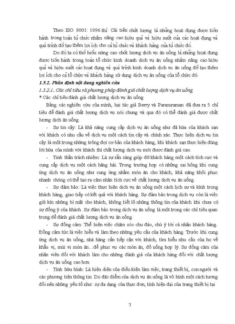 image for page Giải pháp nâng cao chất lượng dịch vụ ăn uống tại khách sạn Sơn Nam