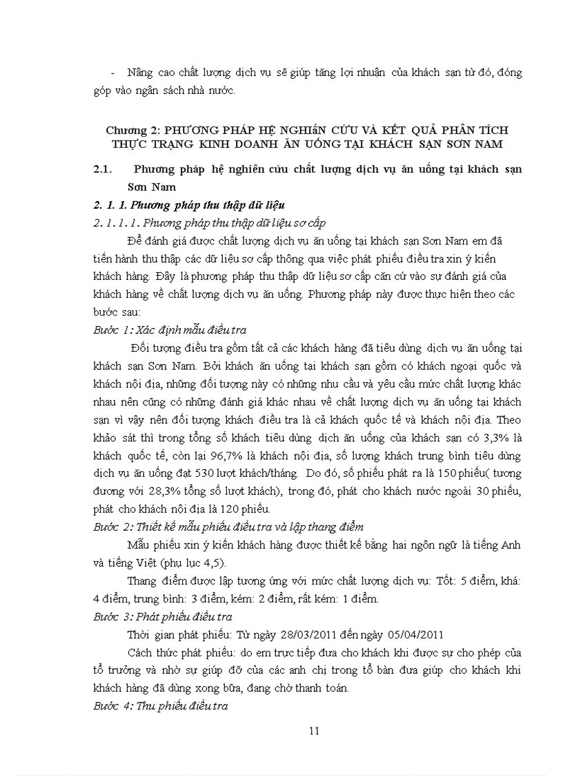 image for page Giải pháp nâng cao chất lượng dịch vụ ăn uống tại khách sạn Sơn Nam