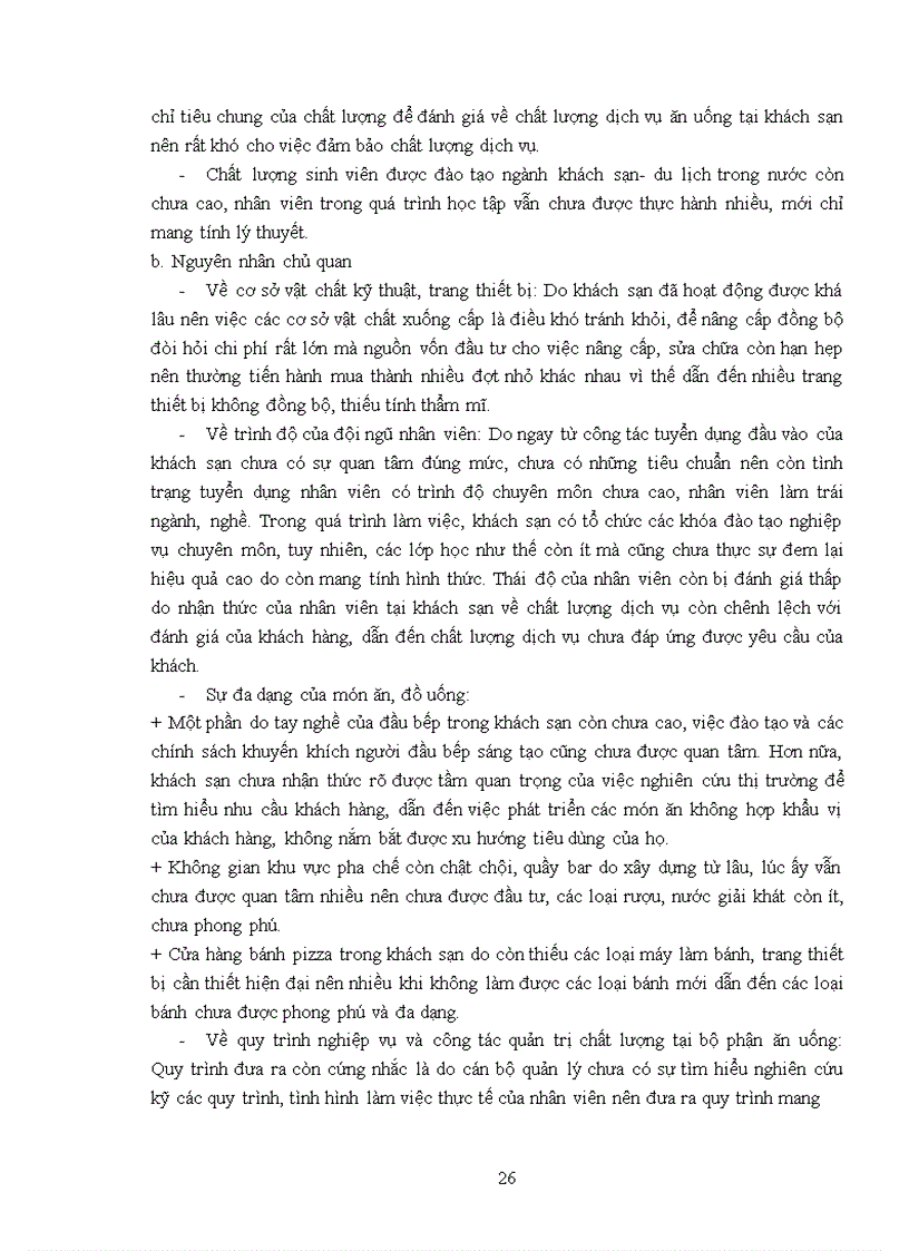 image for page Giải pháp nâng cao chất lượng dịch vụ ăn uống tại khách sạn Sơn Nam