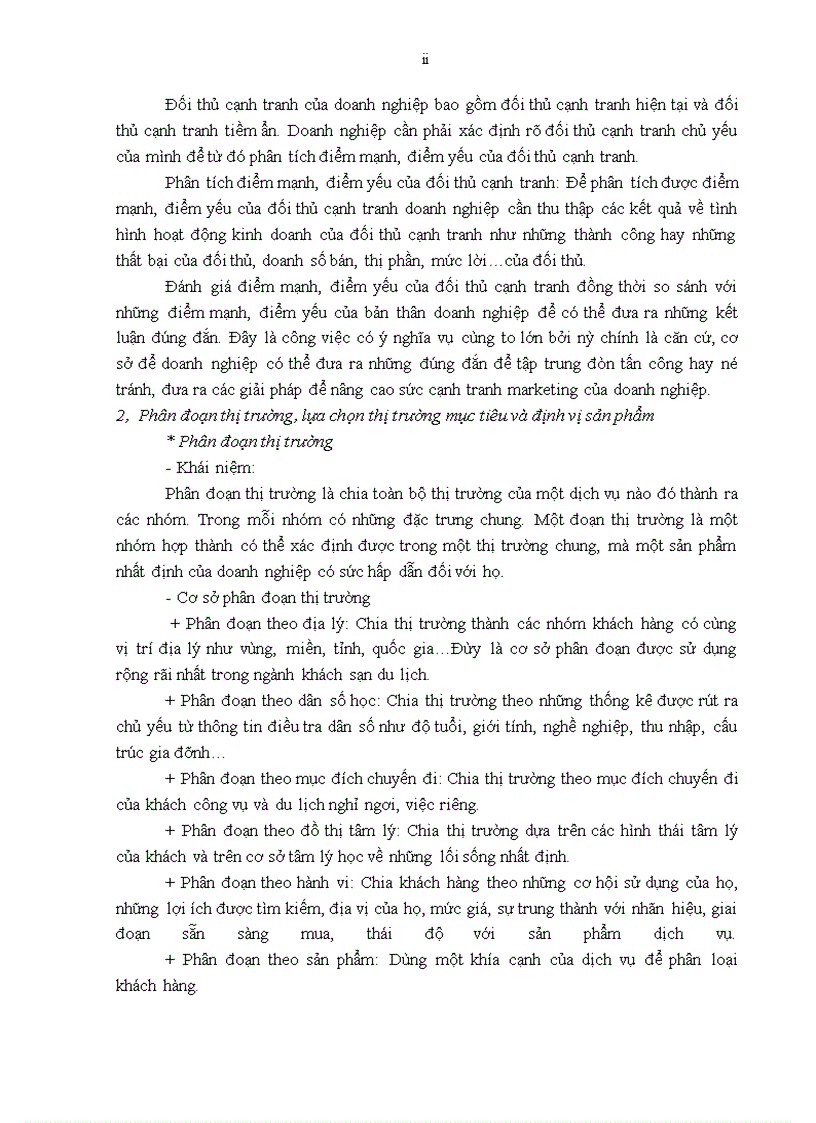 image for page Giải pháp nâng cao sức cạnh tranh marketing của khách sạn Phú Đô