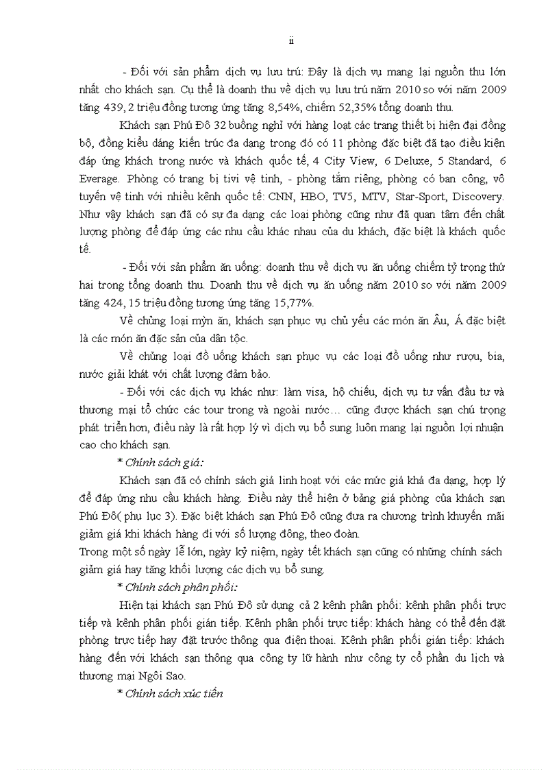 image for page Giải pháp nâng cao sức cạnh tranh marketing của khách sạn Phú Đô