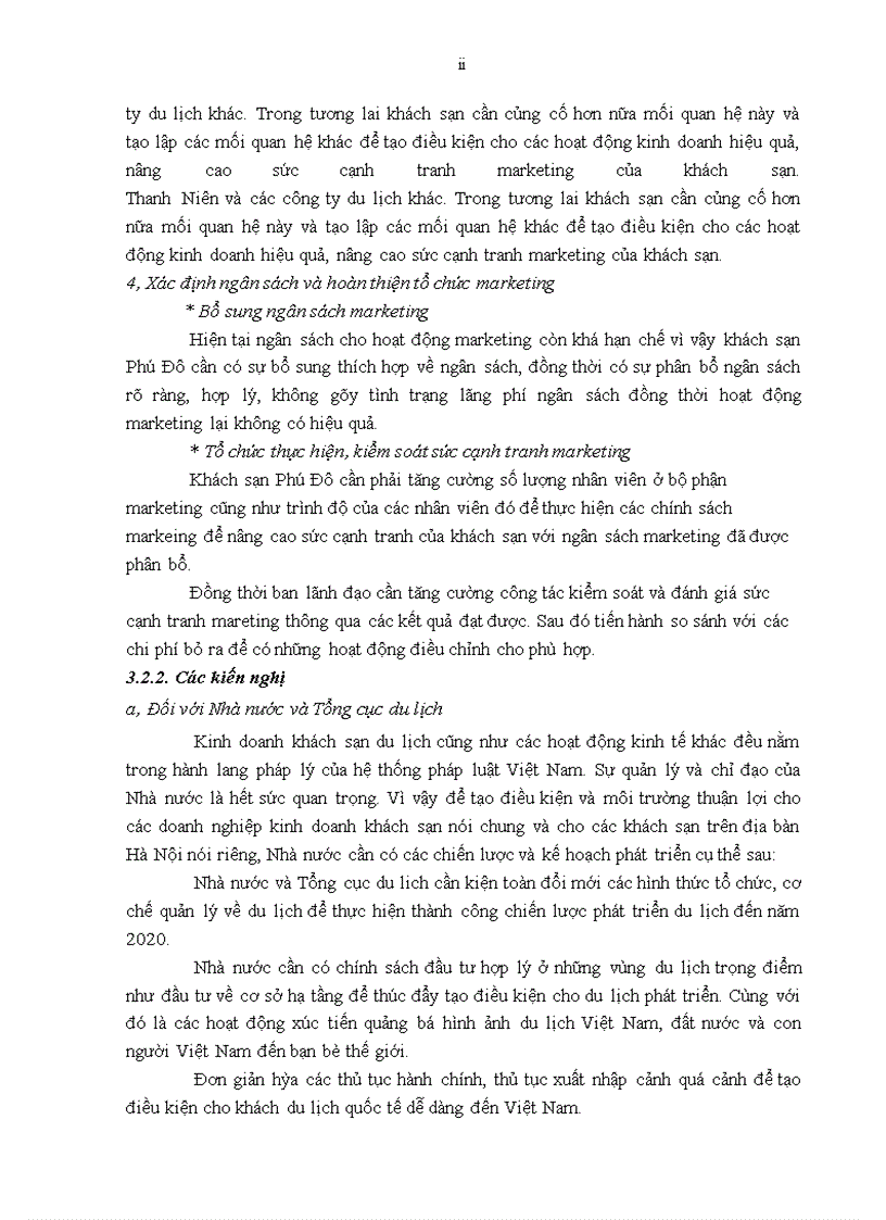 image for page Giải pháp nâng cao sức cạnh tranh marketing của khách sạn Phú Đô