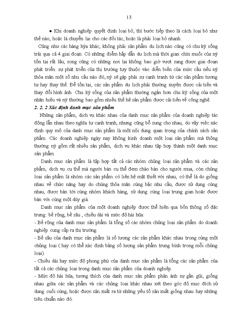 image for page Giải pháp hoàn thiện chính sách sản phẩm của Khu du lịch sinh thái Vĩnh Hưng