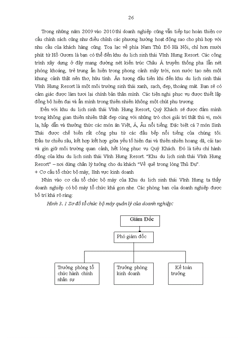 image for page Giải pháp hoàn thiện chính sách sản phẩm của Khu du lịch sinh thái Vĩnh Hưng