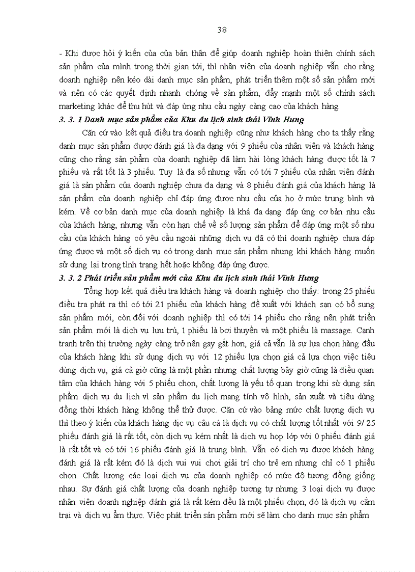 image for page Giải pháp hoàn thiện chính sách sản phẩm của Khu du lịch sinh thái Vĩnh Hưng