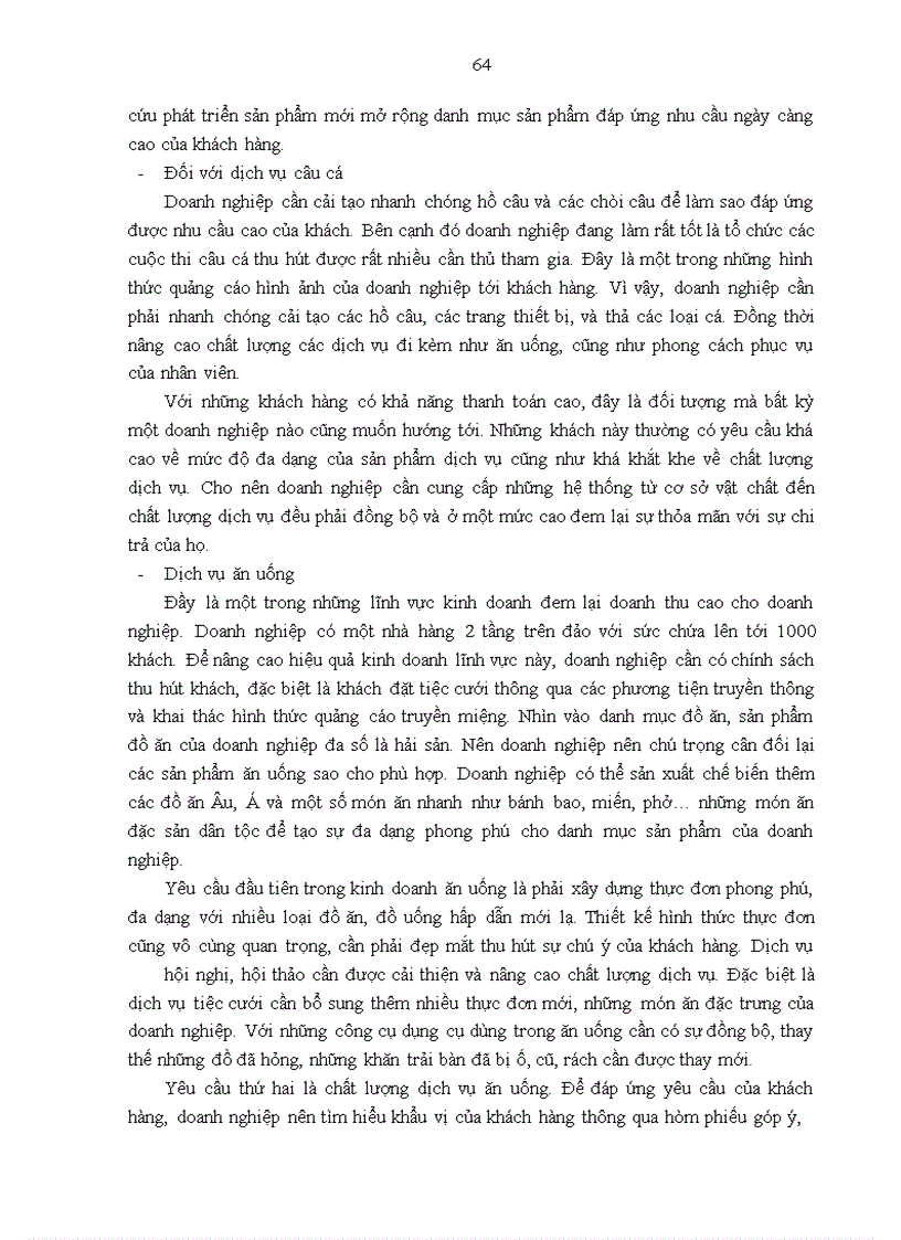 image for page Giải pháp hoàn thiện chính sách sản phẩm của Khu du lịch sinh thái Vĩnh Hưng
